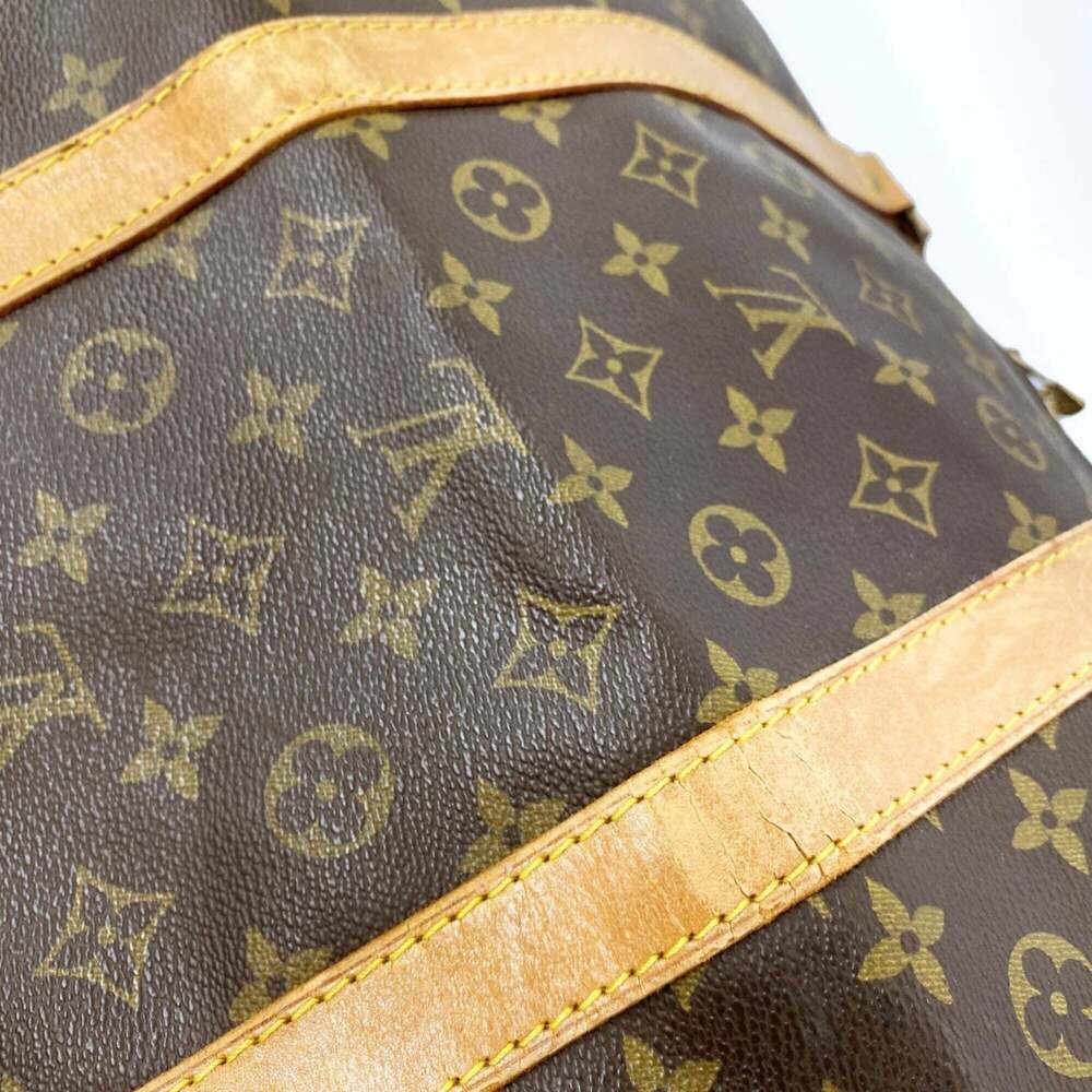 LOUIS VUITTON Brown Monogram Keepall 60 Boston Bag - Picture 9 of 13
